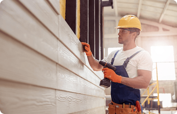 Siding installation